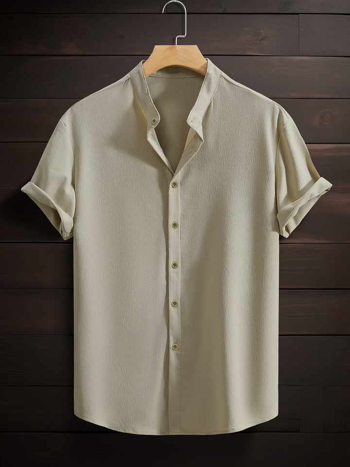 Herren Shirt | Kurze Ärmel & Atmungsaktiv | Für Sommer & Urlaub | Lässiges Design