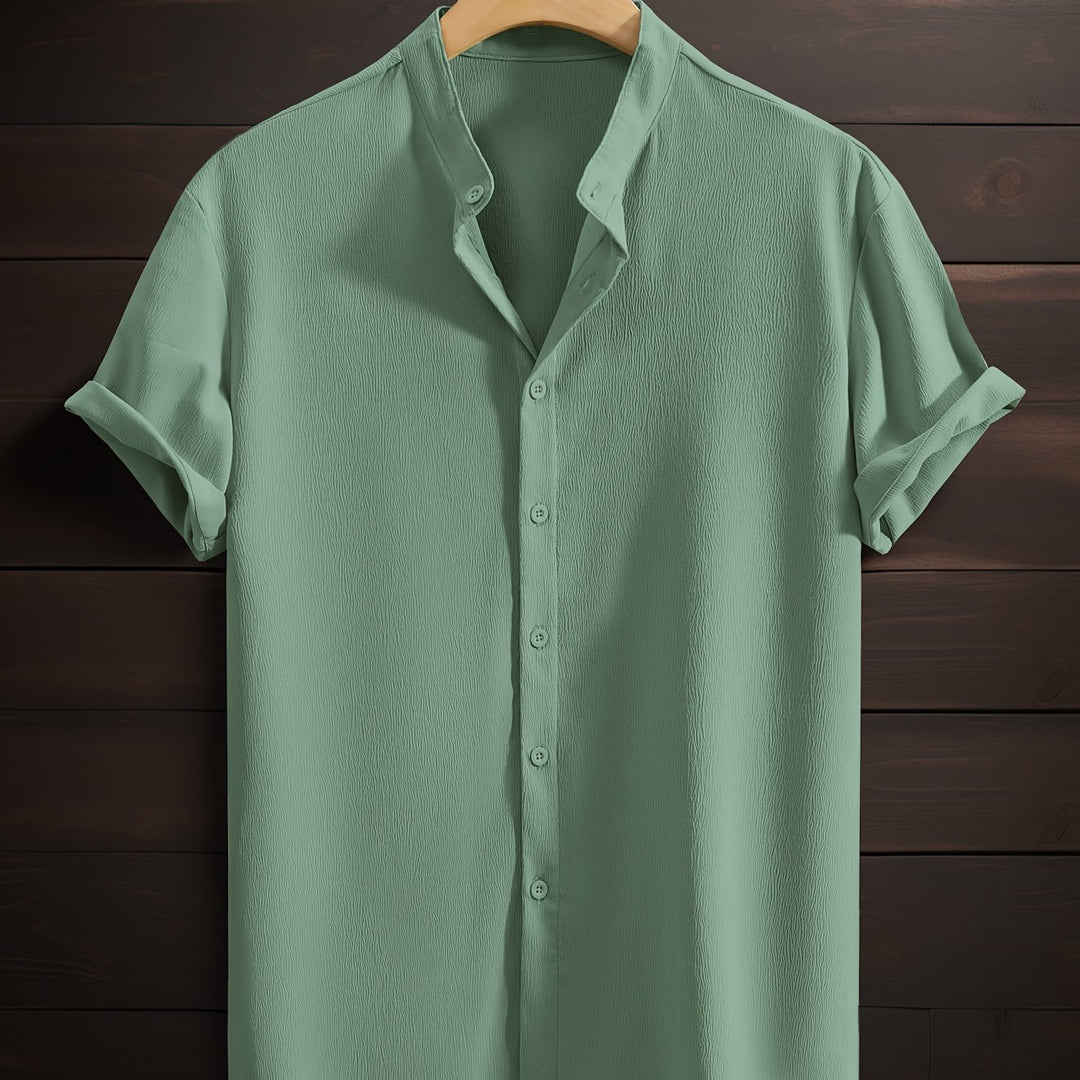 Herren Shirt | Kurze Ärmel & Atmungsaktiv | Für Sommer & Urlaub | Lässiges Design