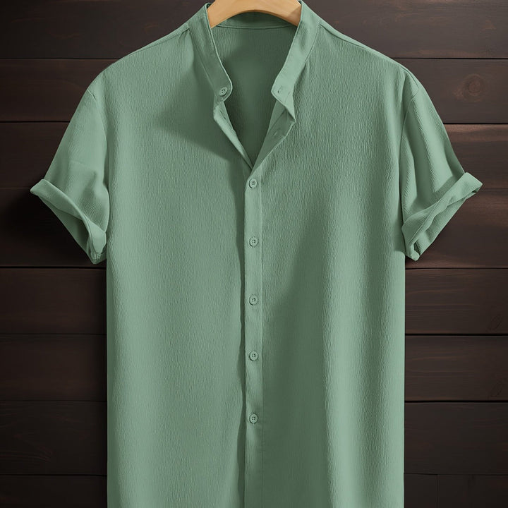 Herren Shirt | Kurze Ärmel & Atmungsaktiv | Für Sommer & Urlaub | Lässiges Design