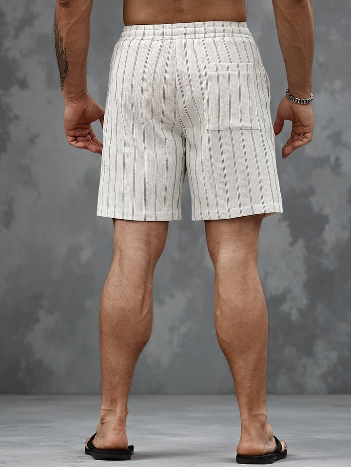 Herren Shorts mit Kordelzug - Entspannte Passform