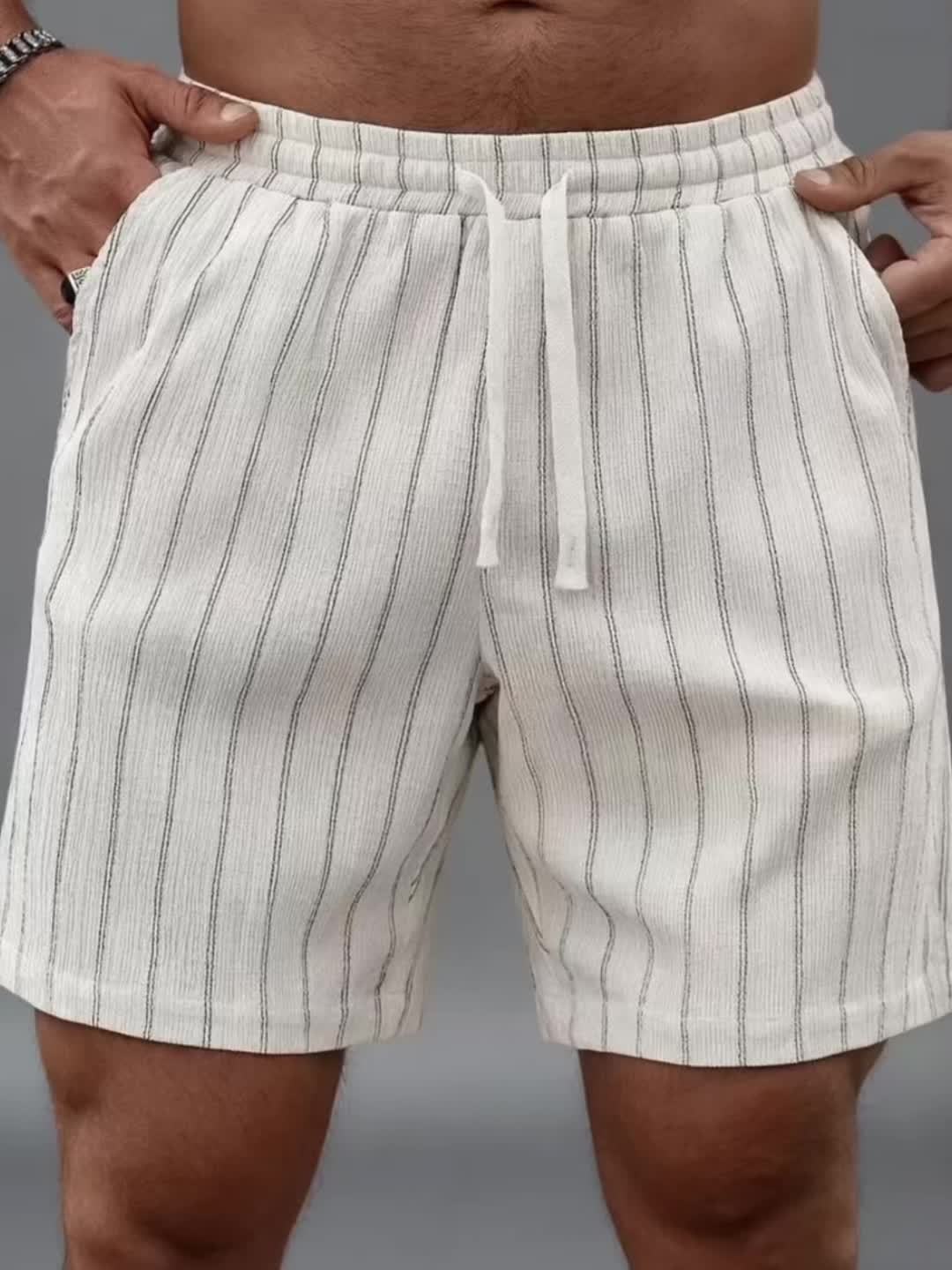 Herren Shorts mit Kordelzug - Entspannte Passform