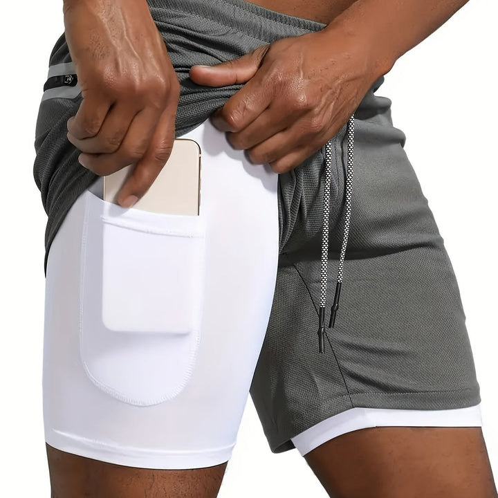 Herren Shorts | Sommerstil mit Kordelzug | Atmungsaktives Polyester