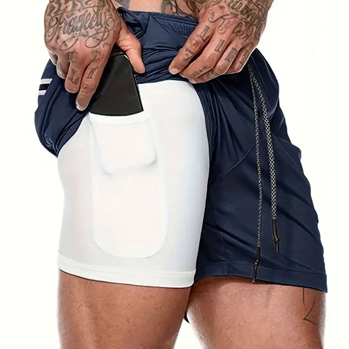 Herren Shorts | Sommerstil mit Kordelzug | Atmungsaktives Polyester