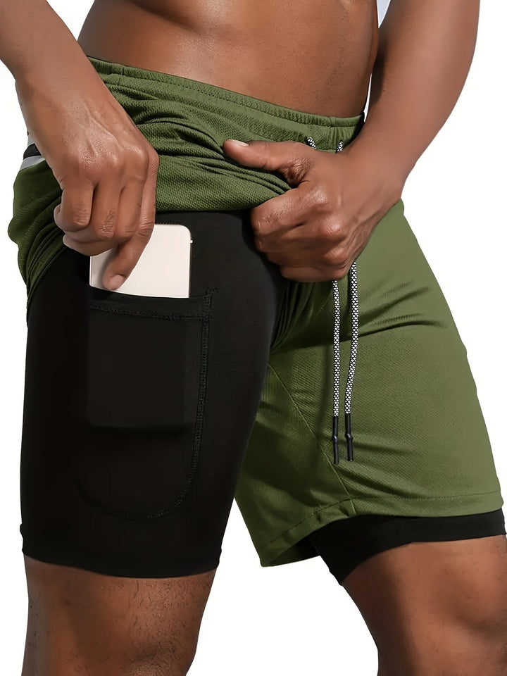 Herren Shorts | Sommerstil mit Kordelzug | Atmungsaktives Polyester
