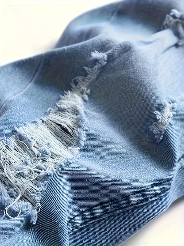 Herren Skinny Jeans | Stretch & Leicht Gewaschen | Bequemer Denim | Frühling & Herbst