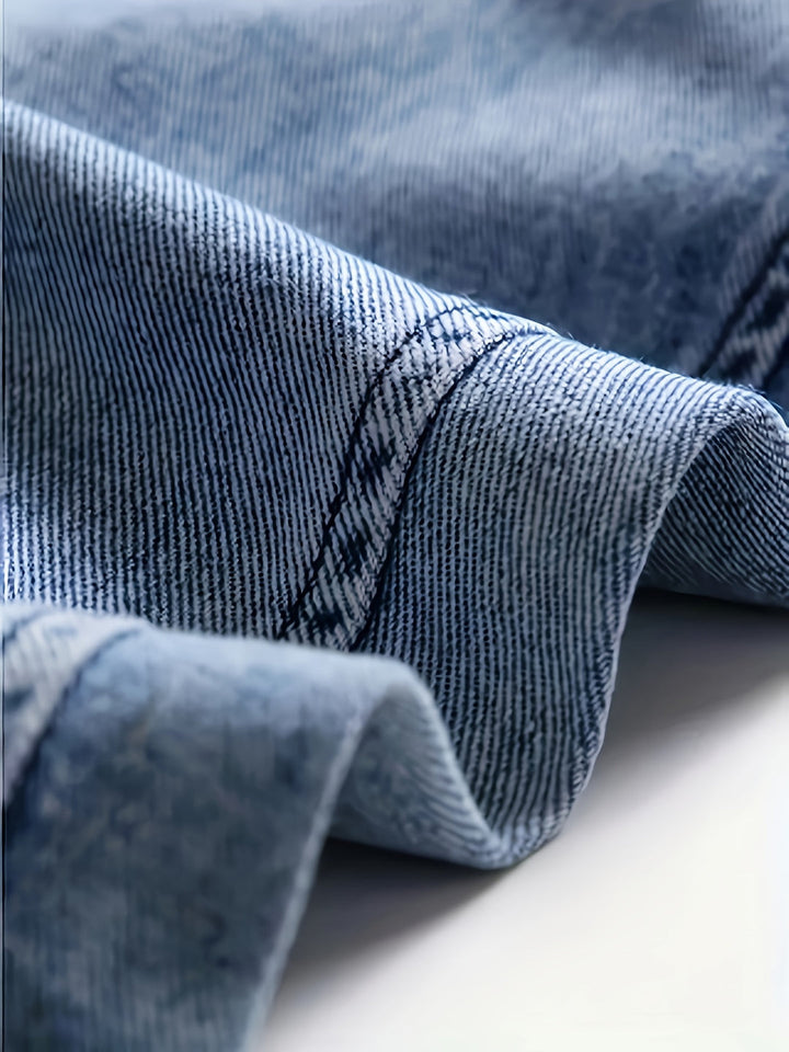 Herren Skinny Jeans | Stretch & Leicht Gewaschen | Bequemer Denim | Frühling & Herbst