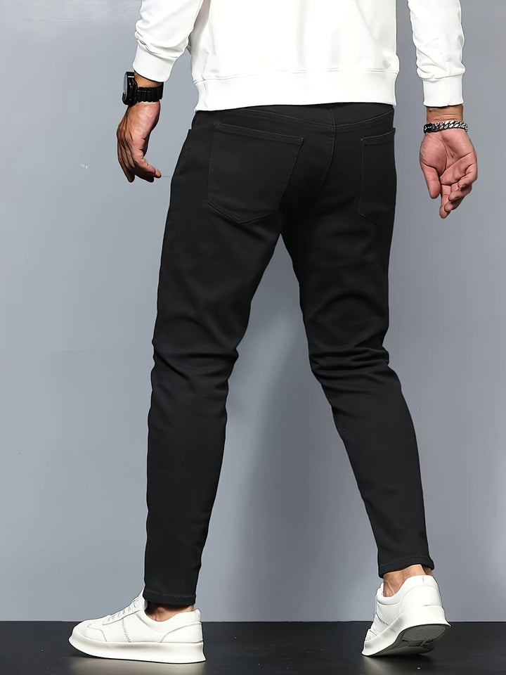 Herren Slim Fit Jeans | Stilvolle Denim | Bequeme Hose für den täglichen Gebrauch