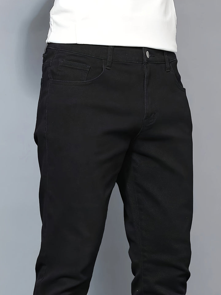 Herren Slim Fit Jeans | Stilvolle Denim | Bequeme Hose für den täglichen Gebrauch