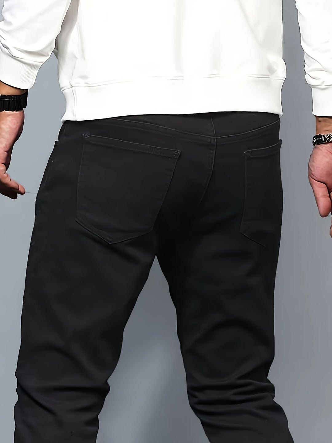 Herren Slim Fit Jeans | Stilvolle Denim | Bequeme Hose für den täglichen Gebrauch