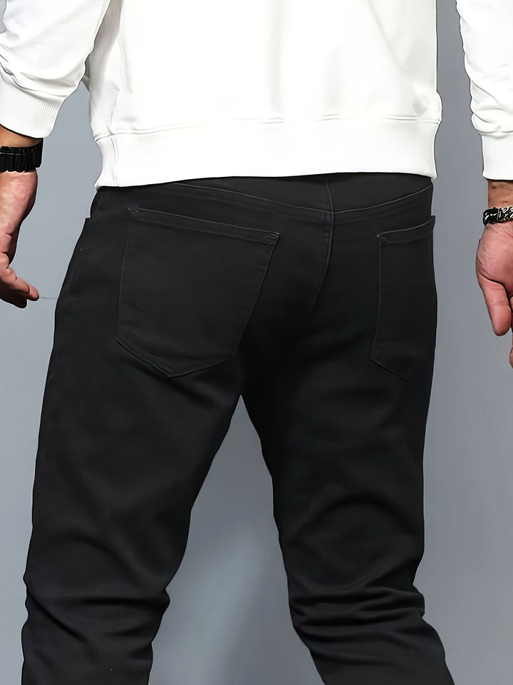 Herren Slim Fit Jeans | Stilvolle Denim | Bequeme Hose für den täglichen Gebrauch