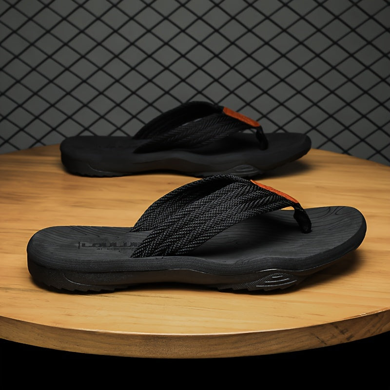 Herren Slipper | Leicht & Stilvoll | Rutschfeste EVA-Sohle | Für Strand & Innen/Außen Nutzung