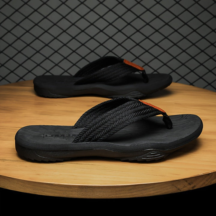 Herren Slipper | Leicht & Stilvoll | Rutschfeste EVA-Sohle | Für Strand & Innen/Außen Nutzung
