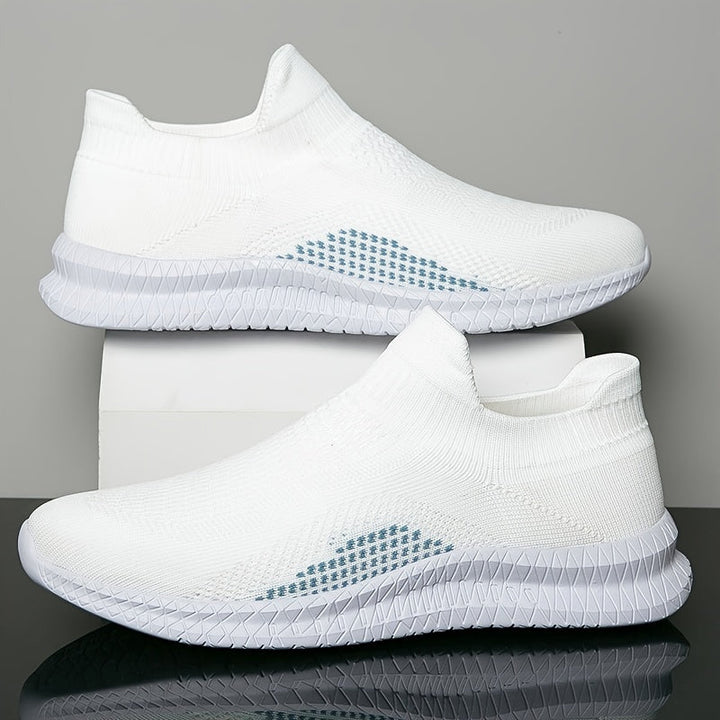 Herren Slippers | Leicht & Rutschfest | Atmungsaktive Outdoor Sneakers | EVA Sohle