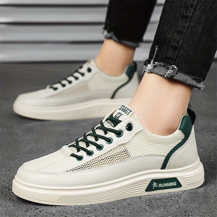 Herren Sneakers | Minimalistisch & Komfortabel | Kunstleder & Gummisohle