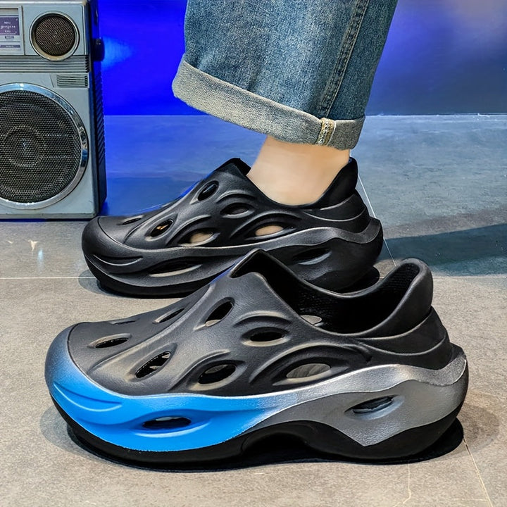 Herren Sommerschuhe | Leichtes EVA & Rutschfest | Dicke Gepolsterte Sohle