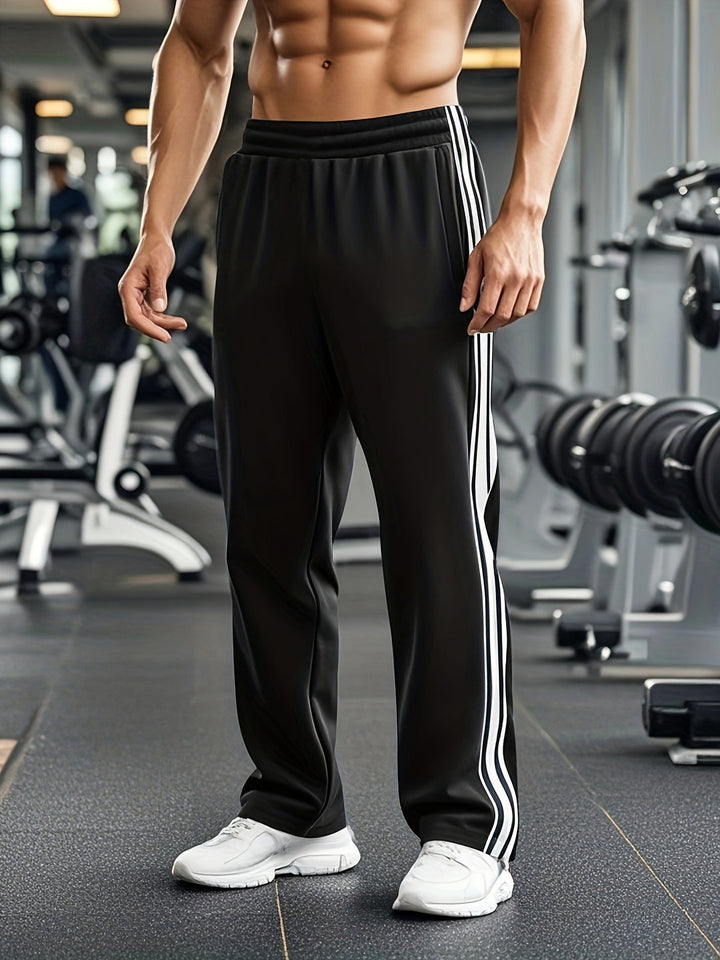 Herren Sporthose | Atmungsaktiv & Leichtgewicht | Vier Jahreszeiten mit Kordelzug
