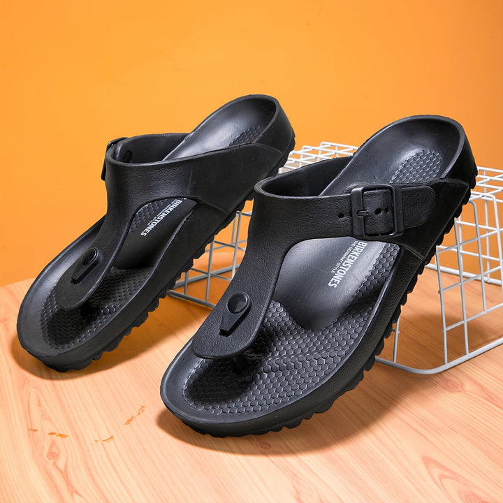 Herren Sportsandalen | Doppel Verstellbare Schnallenriemen | Offene Zehen | Für Strand & Outdoor-Aktivitäten
