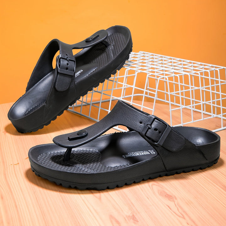 Herren Sportsandalen | Doppel Verstellbare Schnallenriemen | Offene Zehen | Für Strand & Outdoor-Aktivitäten