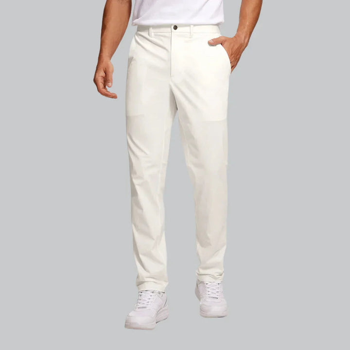 Herren Stoffhose | Klassisch & Bequem | Elastischer Bund | Ganzjährig Tragbar