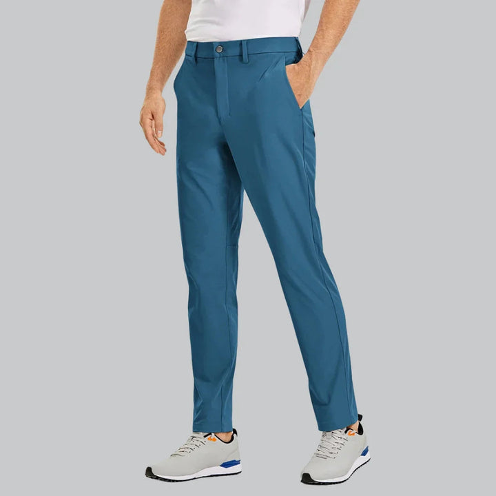 Herren Stoffhose | Klassisch & Bequem | Elastischer Bund | Ganzjährig Tragbar