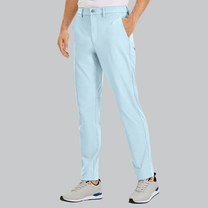 Herren Stoffhose | Klassisch & Bequem | Elastischer Bund | Ganzjährig Tragbar