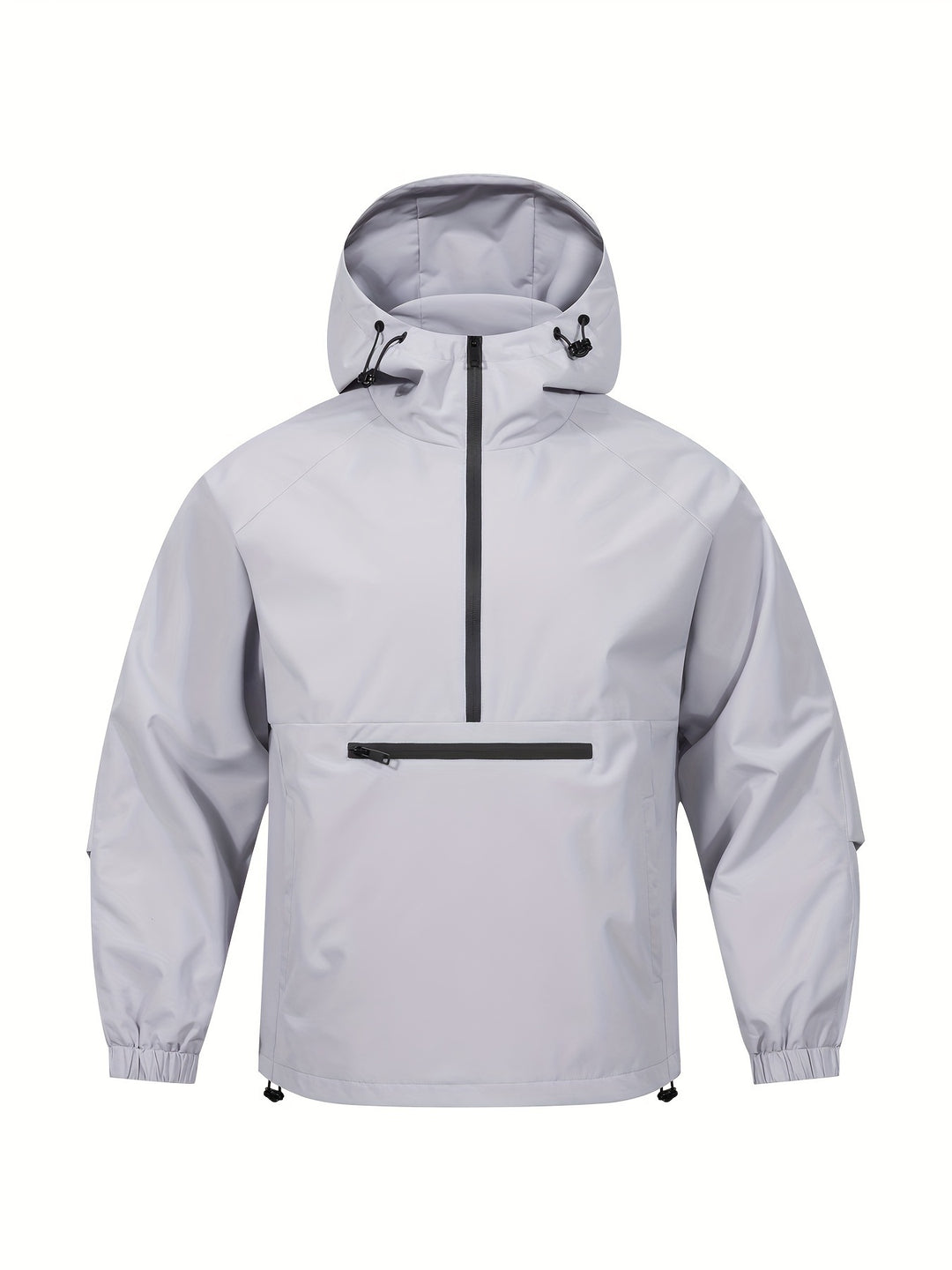 Herren Streetstyle Casual Jacke | Lockere Passform | Halbe Reißverschlusstasche | Modische & Vielseitige Außenbekleidung