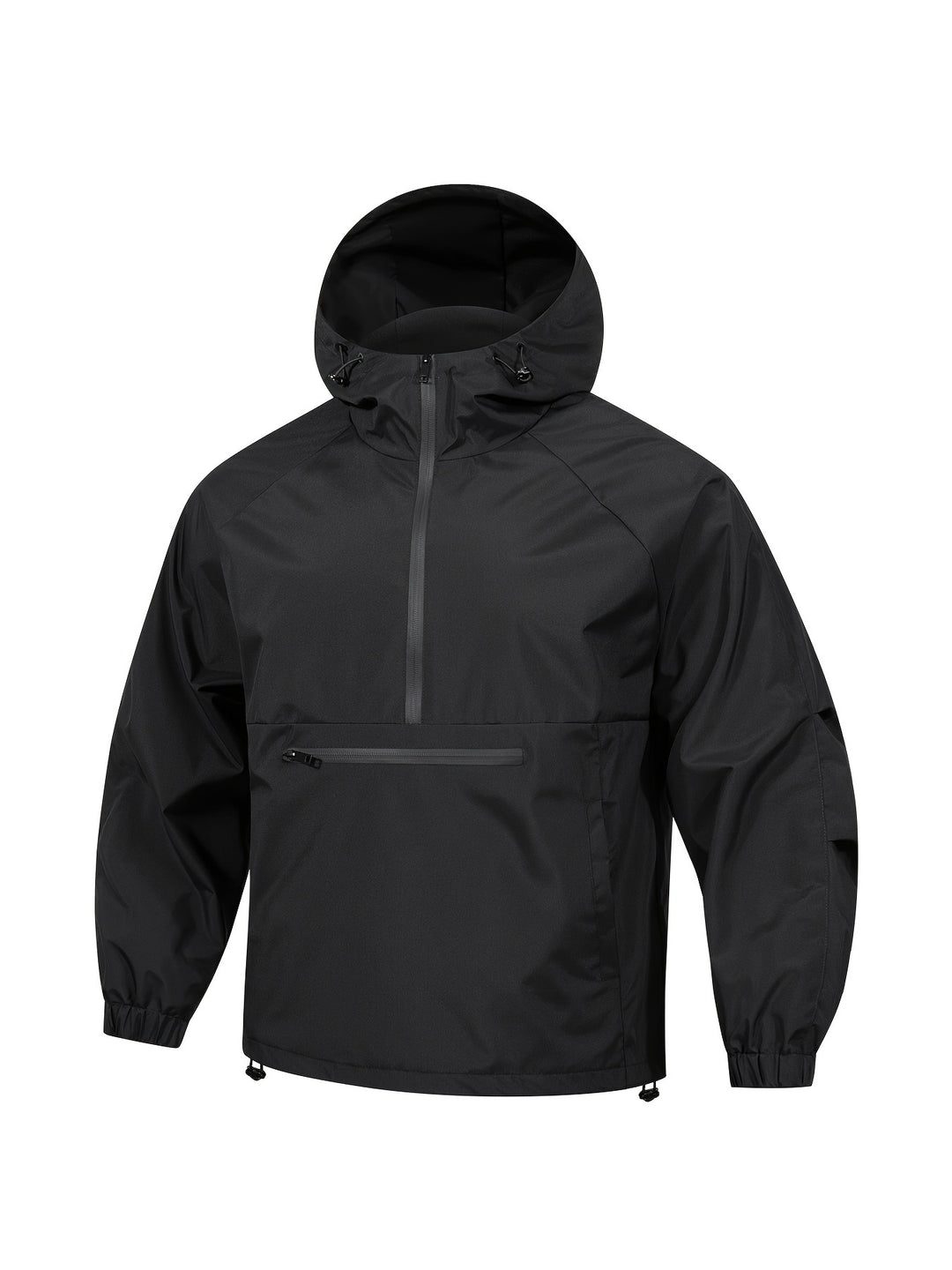 Herren Streetstyle Casual Jacke | Lockere Passform | Halbe Reißverschlusstasche | Modische & Vielseitige Außenbekleidung