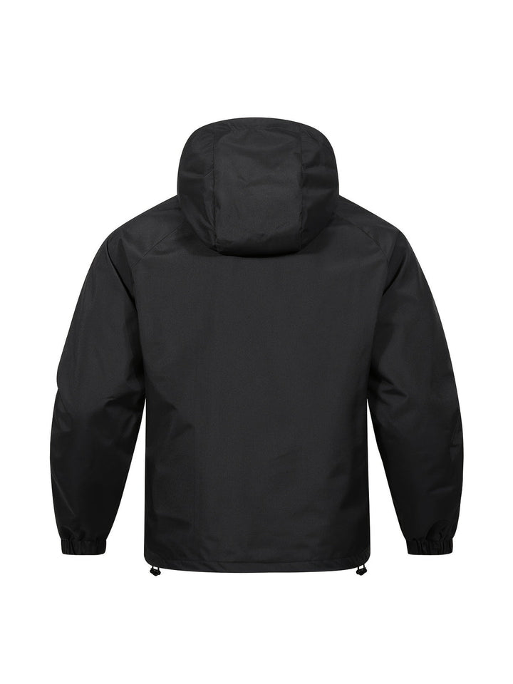 Herren Streetstyle Casual Jacke | Lockere Passform | Halbe Reißverschlusstasche | Modische & Vielseitige Außenbekleidung