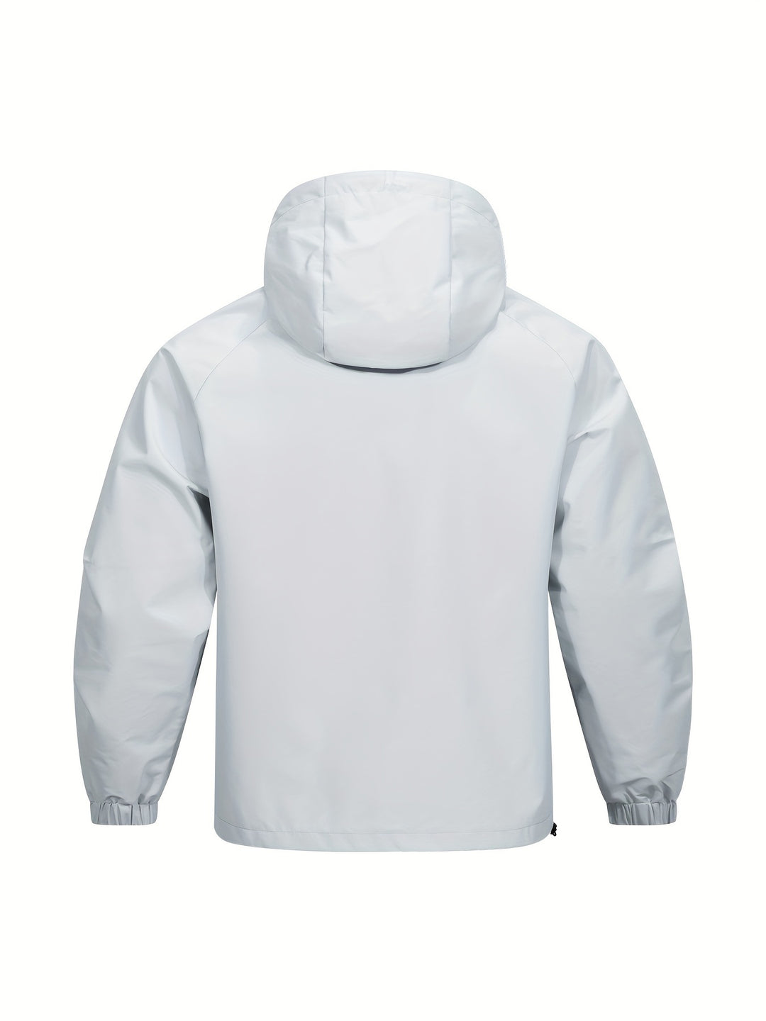 Herren Streetstyle Casual Jacke | Lockere Passform | Halbe Reißverschlusstasche | Modische & Vielseitige Außenbekleidung
