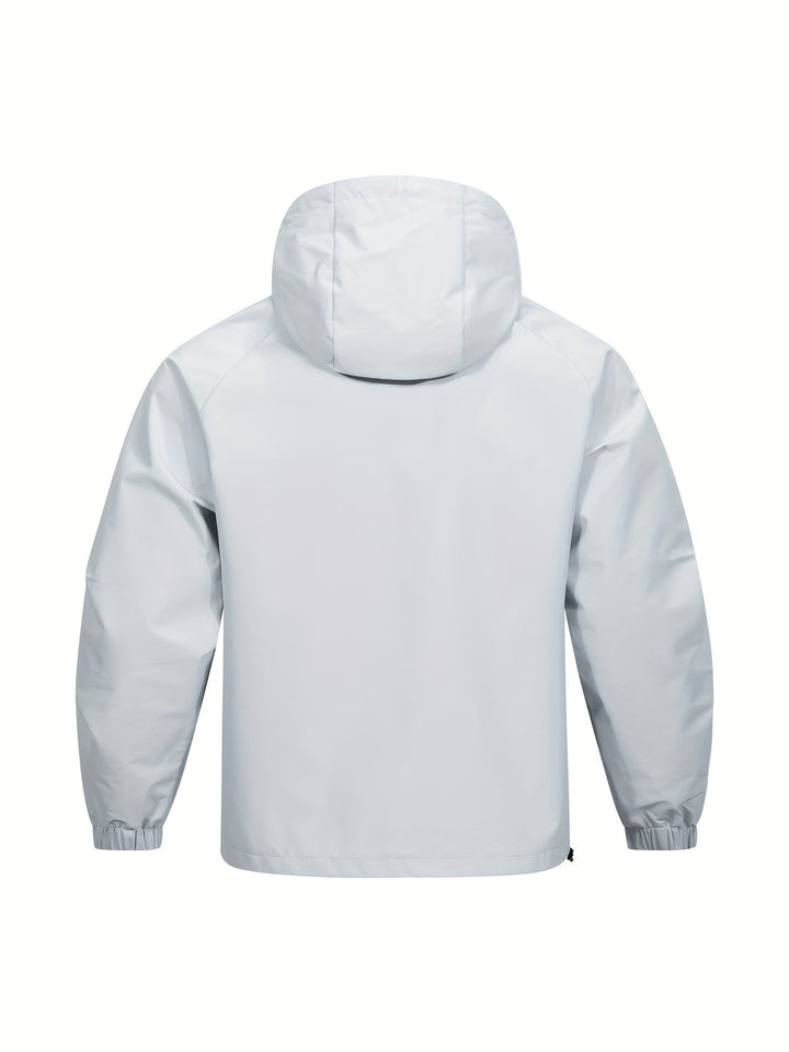 Herren Streetstyle Casual Jacke | Lockere Passform | Halbe Reißverschlusstasche | Modische & Vielseitige Außenbekleidung