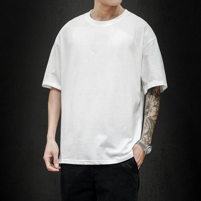 Herren T-Shirt | Baumwolle & Leinen | Atmungsaktiv & Smart Casual | Sommer
