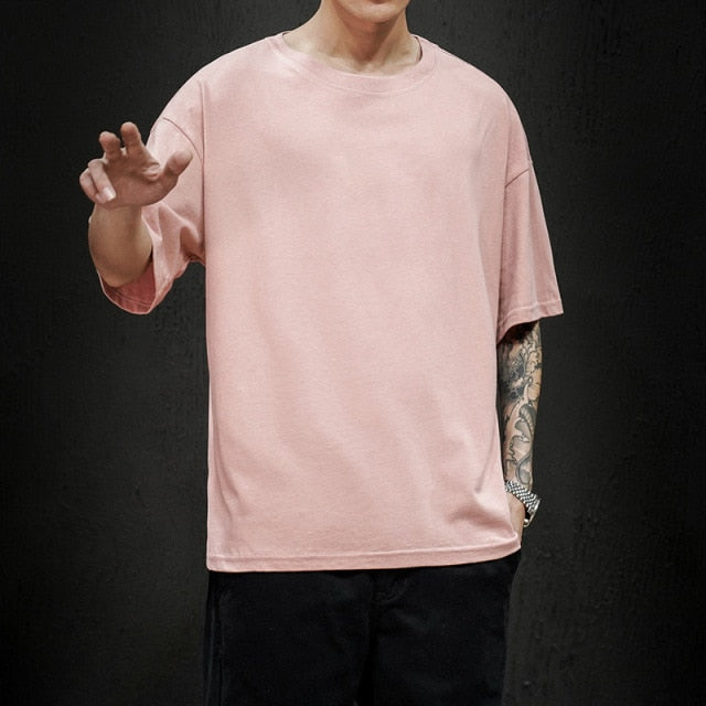 Herren T-Shirt | Baumwolle & Leinen | Atmungsaktiv & Smart Casual | Sommer