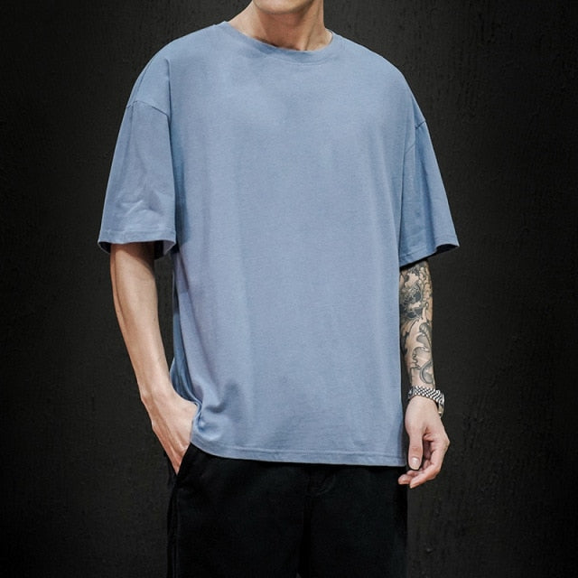 Herren T-Shirt | Baumwolle & Leinen | Atmungsaktiv & Smart Casual | Sommer