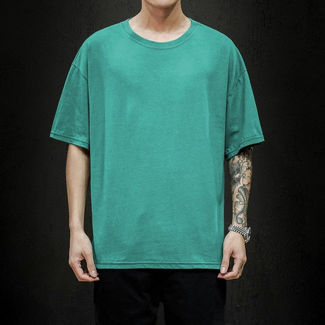 Herren T-Shirt | Baumwolle & Leinen | Atmungsaktiv & Smart Casual | Sommer