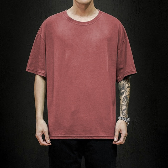 Herren T-Shirt | Baumwolle & Leinen | Atmungsaktiv & Smart Casual | Sommer