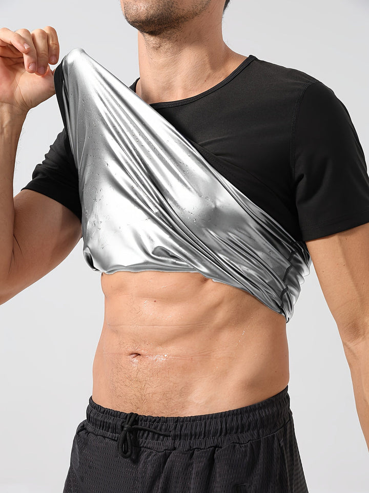 Herren T-Shirt | Slim Fit & hohe Dehnbarkeit | Anti-Allergisch | Fitness & Training