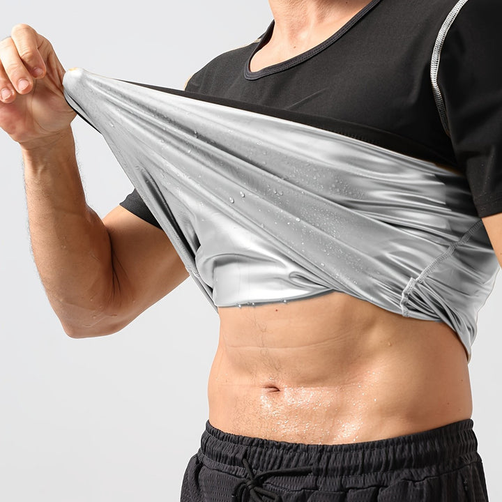 Herren T-Shirt | Slim Fit & hohe Dehnbarkeit | Anti-Allergisch | Fitness & Training