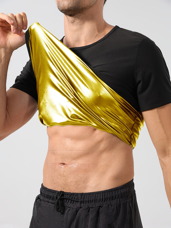 Herren T-Shirt | Slim Fit & hohe Dehnbarkeit | Anti-Allergisch | Fitness & Training