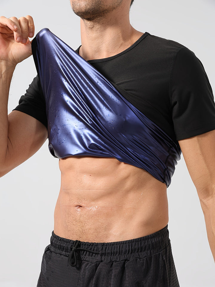 Herren T-Shirt | Slim Fit & hohe Dehnbarkeit | Anti-Allergisch | Fitness & Training