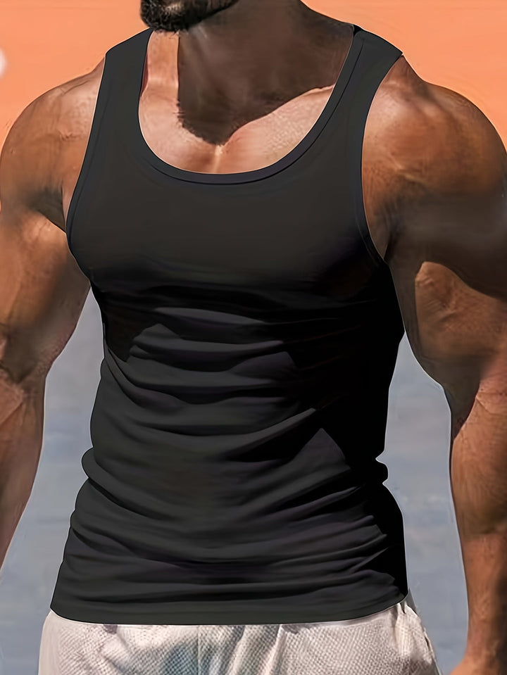 Herren Tanktop | Ärmellos & Atmungsaktiv | Sport & Sommer | Komfort Fit