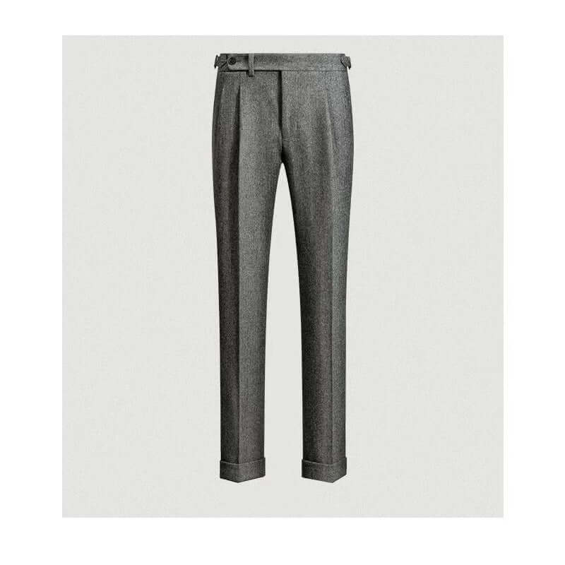Herren Tweed Hose - Vintage Stil mit modernem Komfort