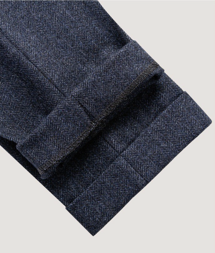 Herren Tweed Hose - Vintage Stil mit modernem Komfort