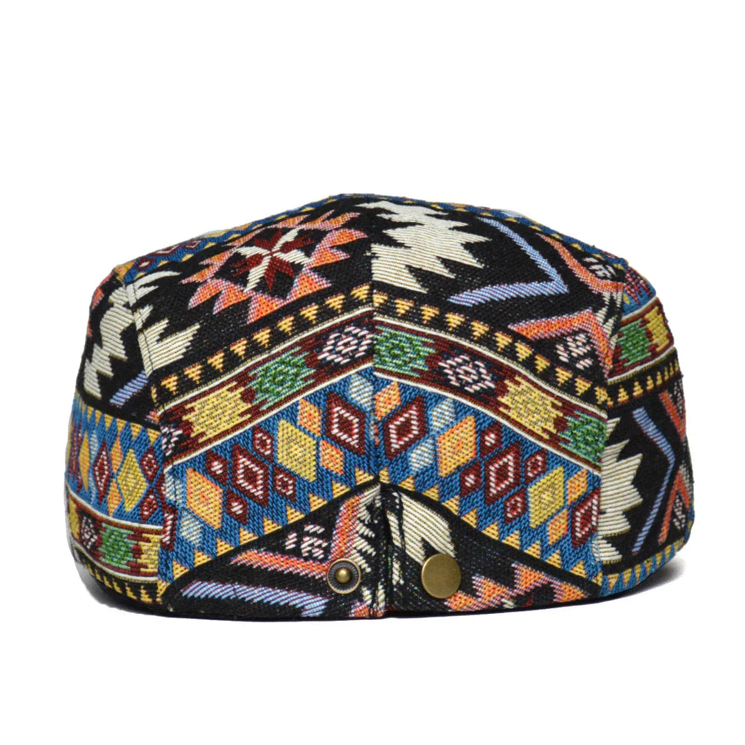Herren Vintage Aztec Mütze - Farbenfrohe Baseballkappe