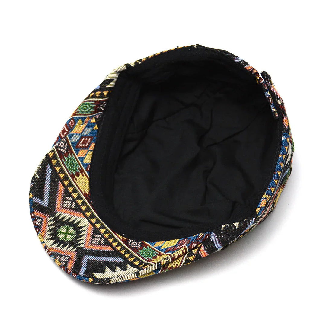 Herren Vintage Aztec Mütze - Farbenfrohe Baseballkappe