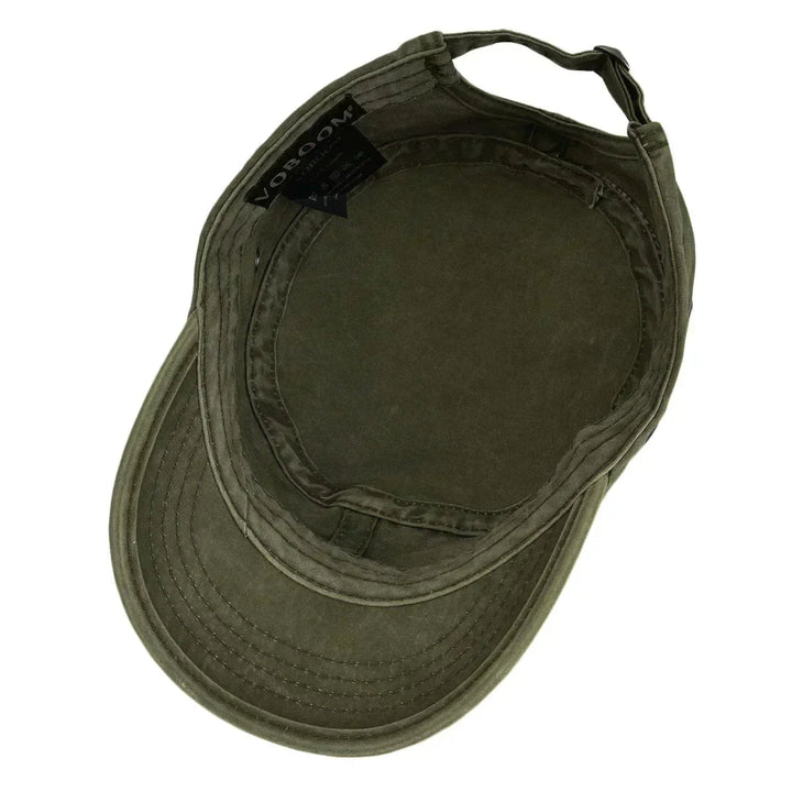 Herren Vintage Baseball Cap mit strukturierter Krone - Khaki