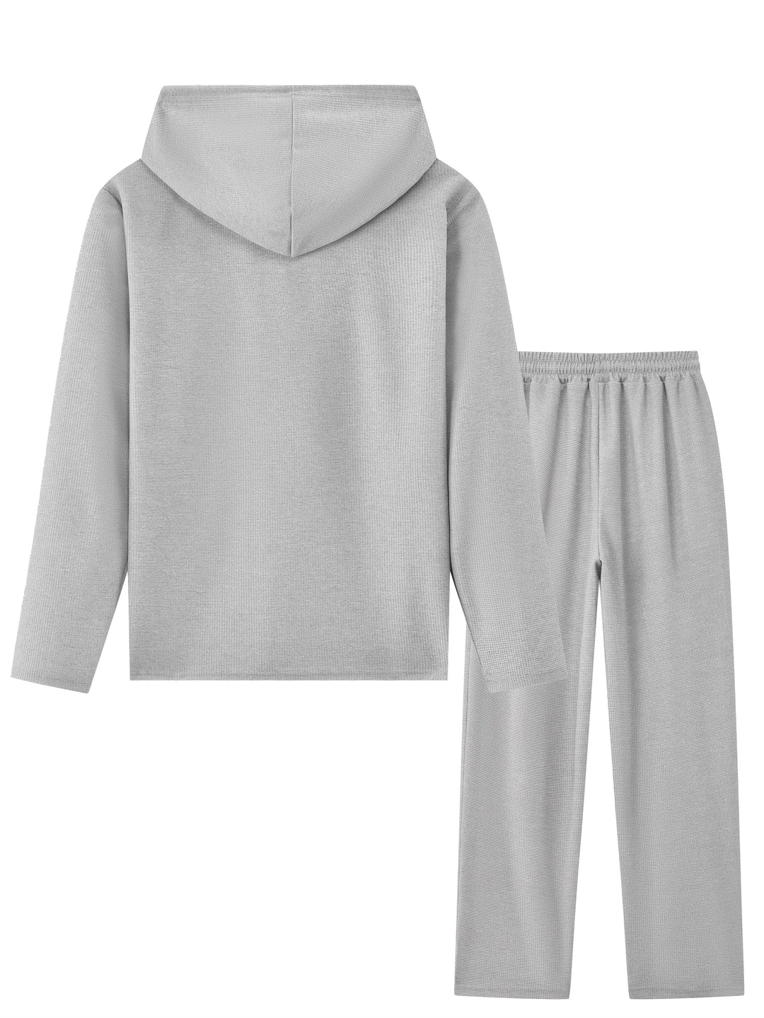 Herren Zweiteiliges Set | Kapuzen-Sweatshirt & Kordelzug-Hose | Lässig & Bequem | Frühling