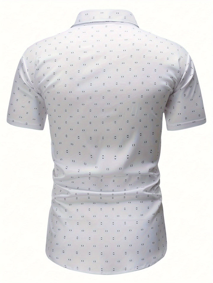 Herrenhemd | Kurze Ärmel & Bequem | Für Sommer & Freizeit | Einzigartiges Design