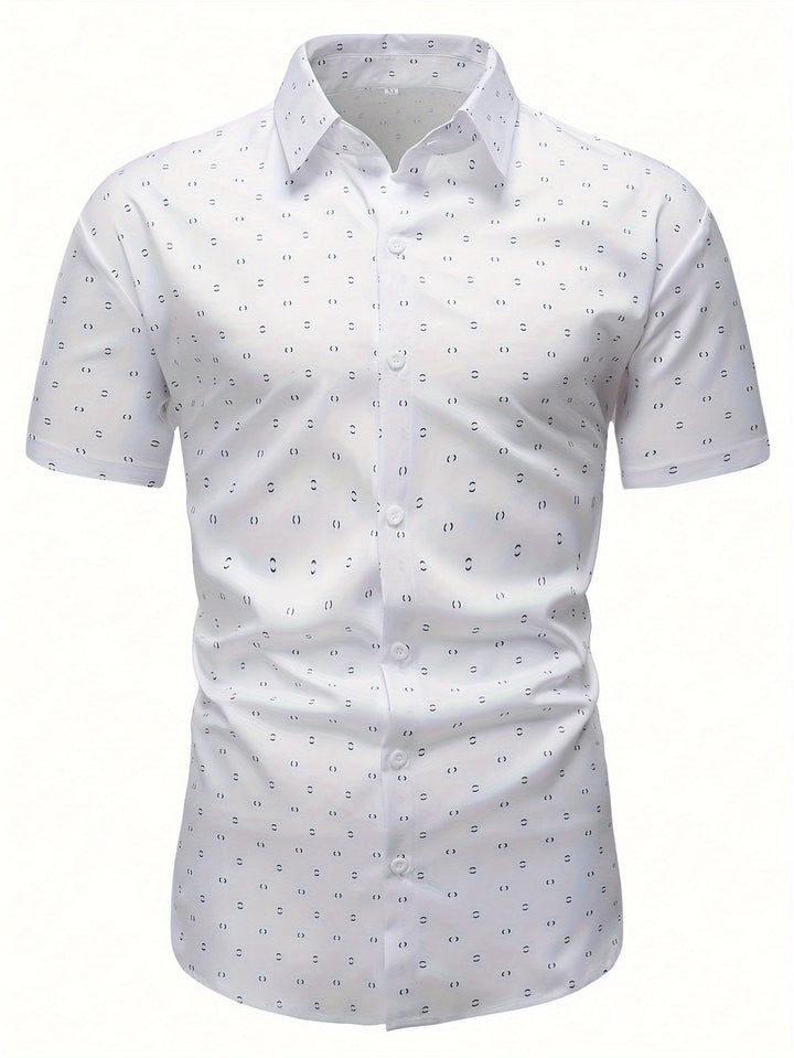 Herrenhemd | Kurze Ärmel & Bequem | Für Sommer & Freizeit | Einzigartiges Design