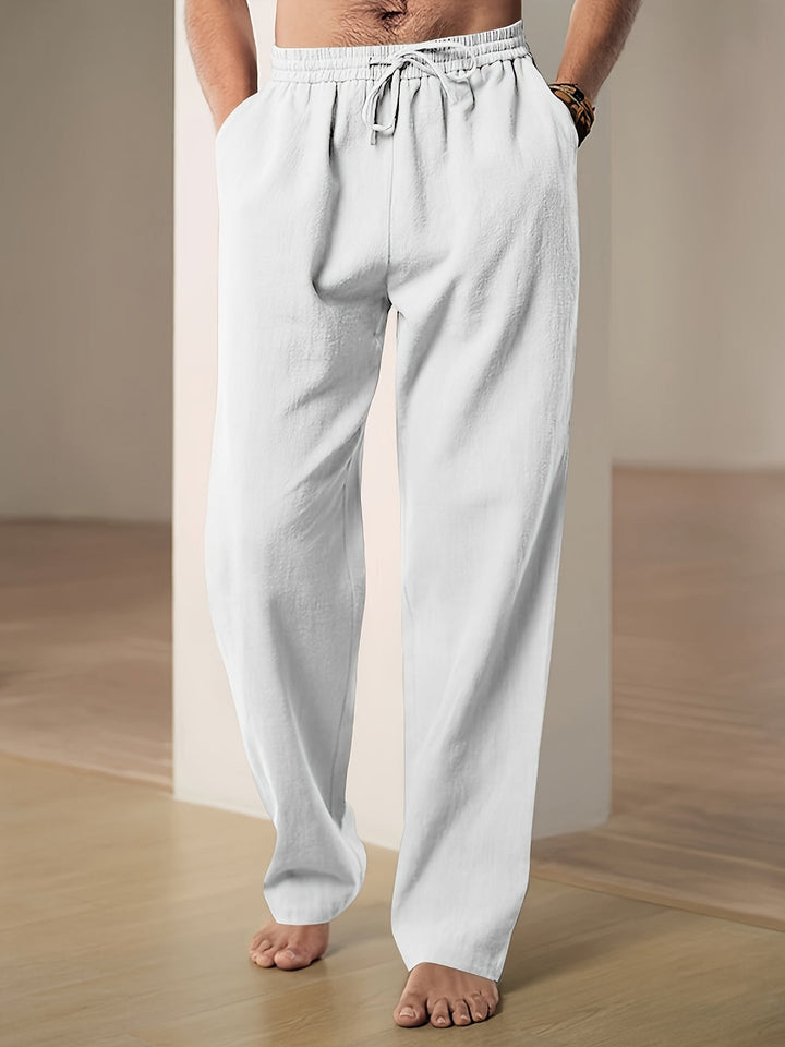 Lässige Leinenhose für Herren mit atmungsaktivem Komfort und zeitlosem Stil | Teun