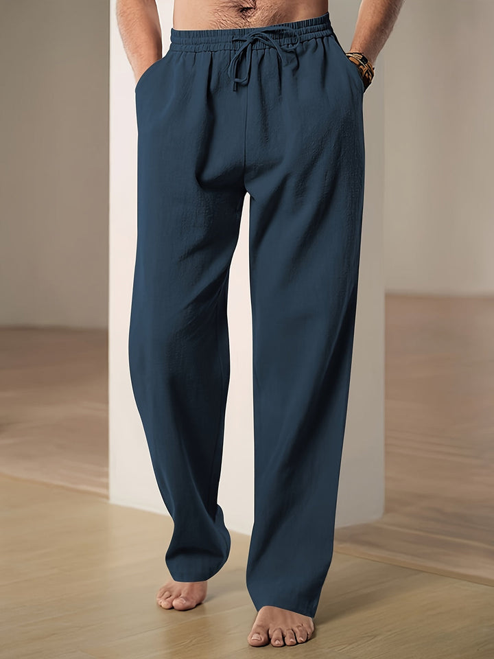 Lässige Leinenhose für Herren mit atmungsaktivem Komfort und zeitlosem Stil | Teun